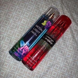 Bart&body works/VS fragrance mists